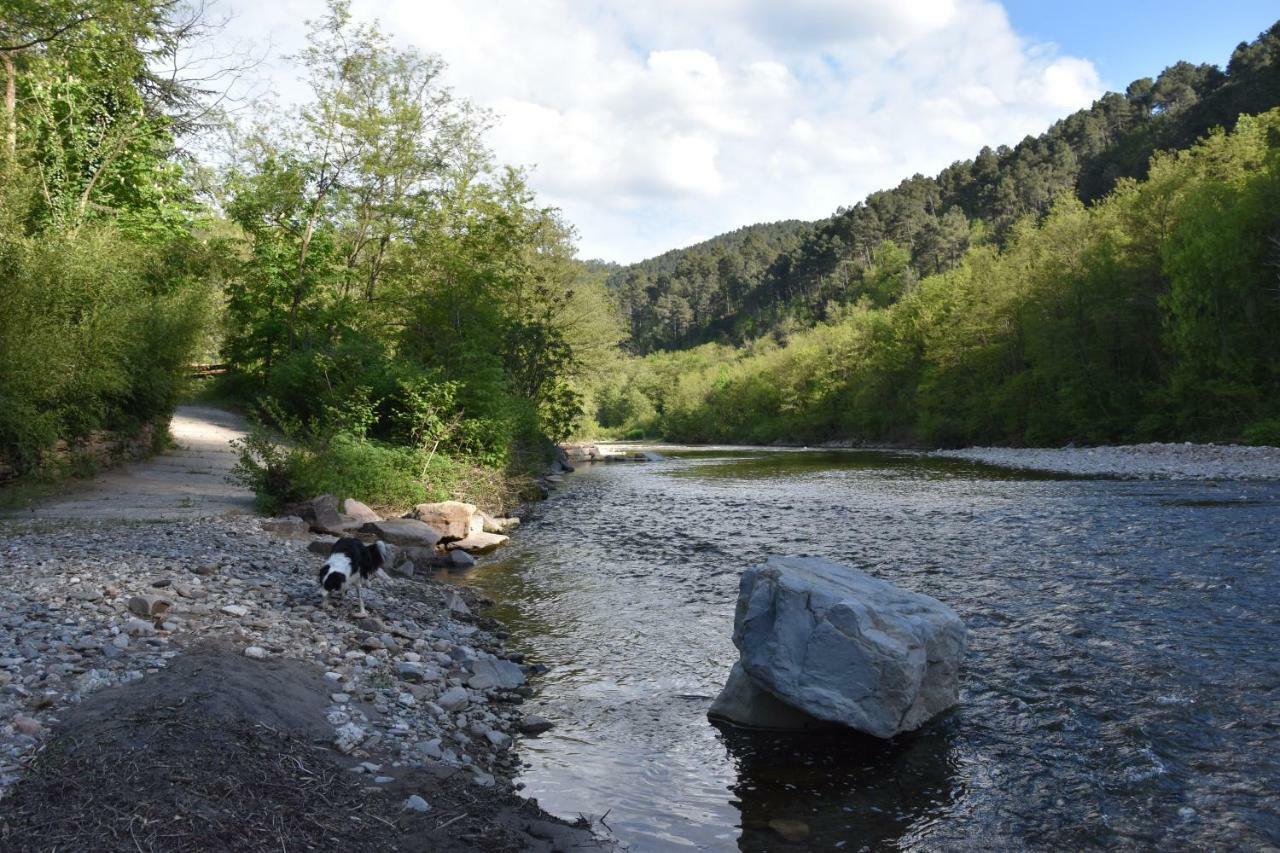Camping Des Drouilhedes Hotel Peyremale Buitenkant foto
