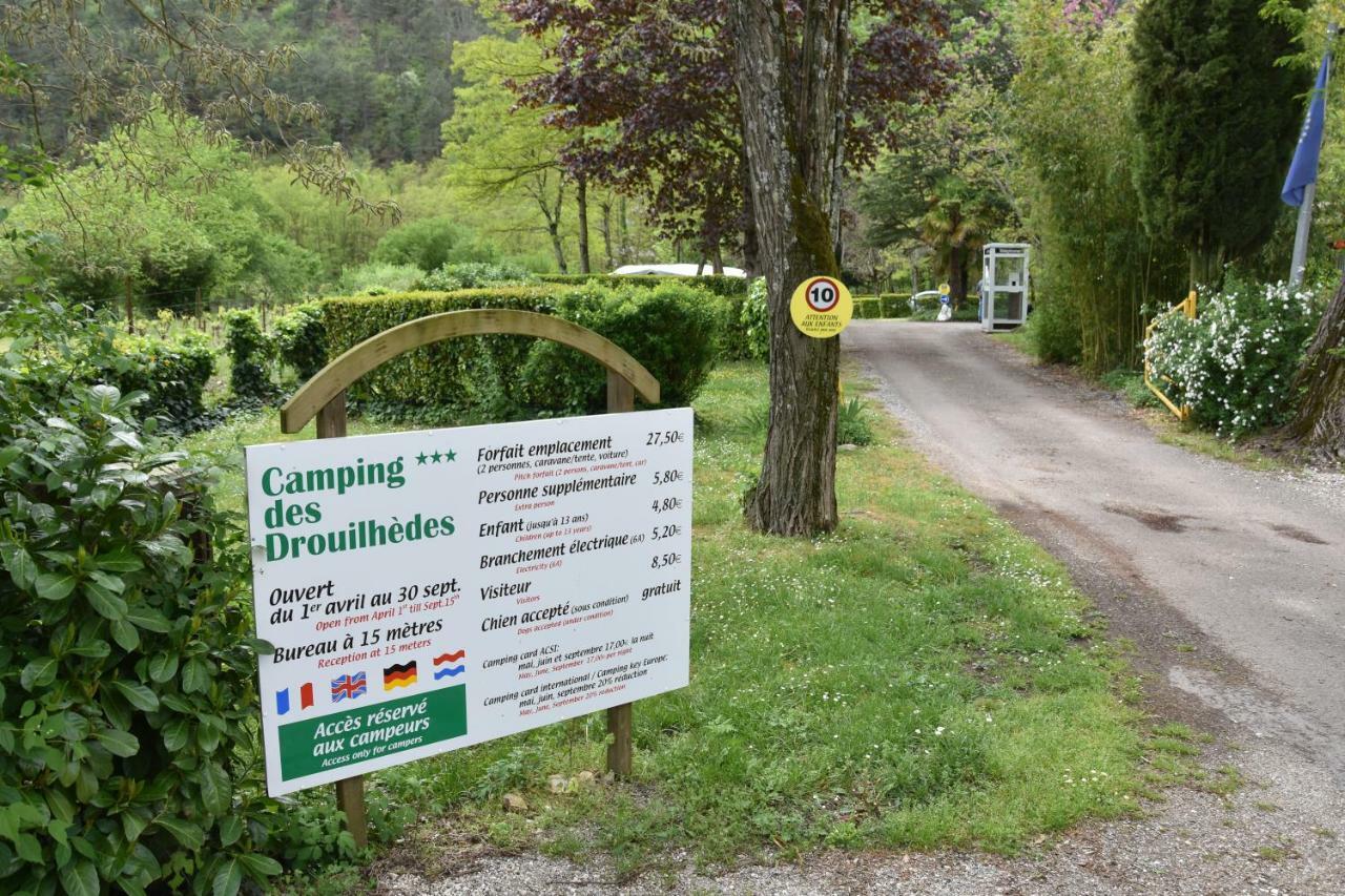 Camping Des Drouilhedes Hotel Peyremale Buitenkant foto